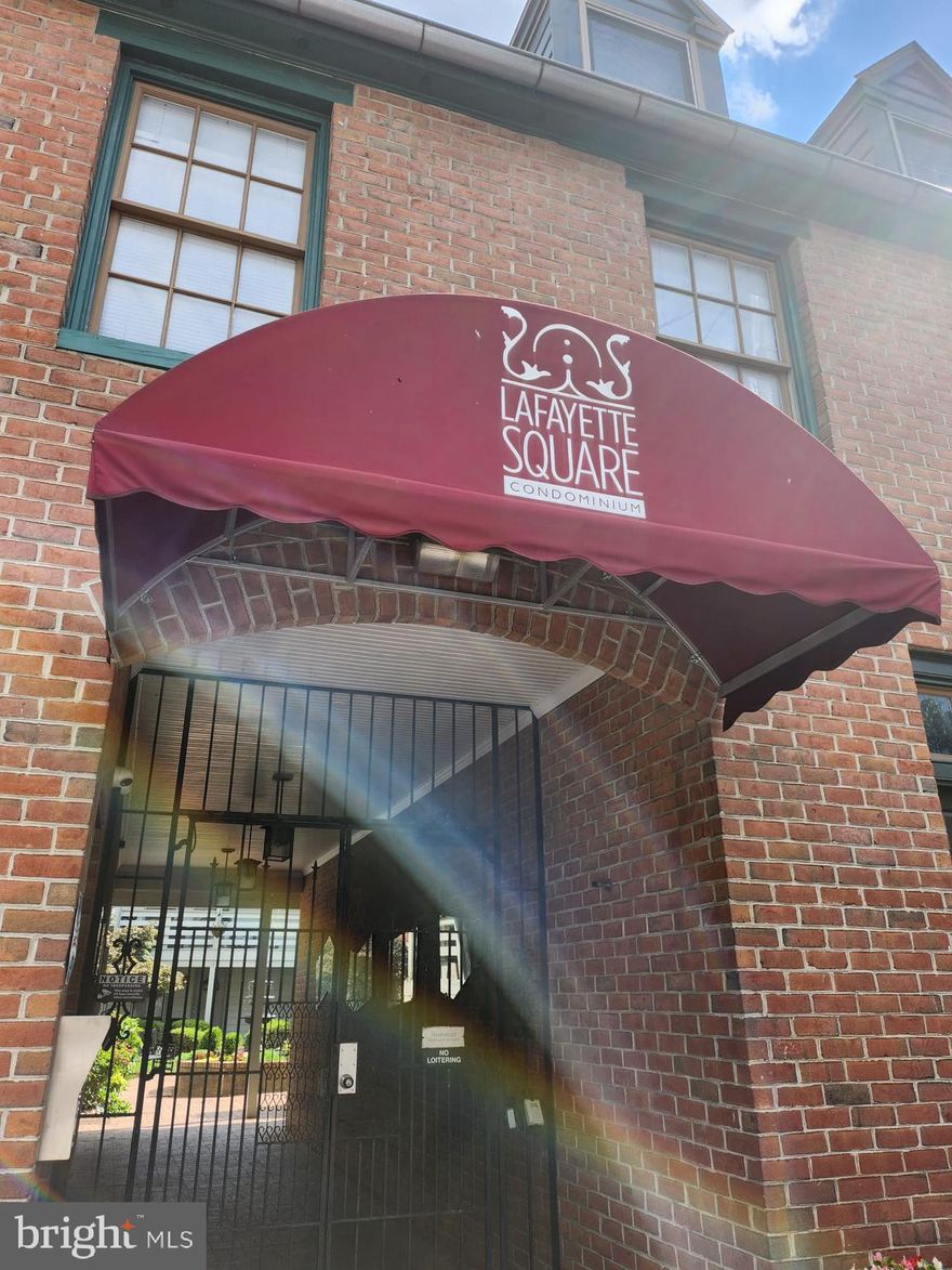 Looking for a convenient, yet private, secure, downtown location to call home? You won't want to miss this opportunity to live in downtown Frederick! Built in 2006 just off South Market St . The gated entrance leads you into the open courtyard with a central fountain surrounded by lush greenery and several sitting areas. This unit offers a full kitchen and bath, beautiful flooring throughout and updated lighting. No need to go to a laundromat, just step outside your bedroom and use your combo washer/dryer. Convenient to restaurants, shops, parks and breweries. Apply today!