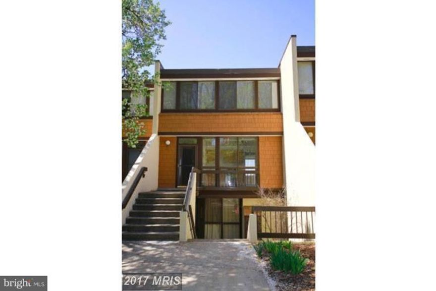 Handsome 2 BR, 2.5 BA Upper TH * Upgraded Kit w/Granite Counters & Newer Appliances & lighting! * Bright & Cheerful * Parking & Pool Included * 2 Huge Master BRs w/Renovated Master Bath * Balcony Overlooking Trees * Steps to W&OD bike path * Short Distance to Shirlington Village * Good Credit & References a Must