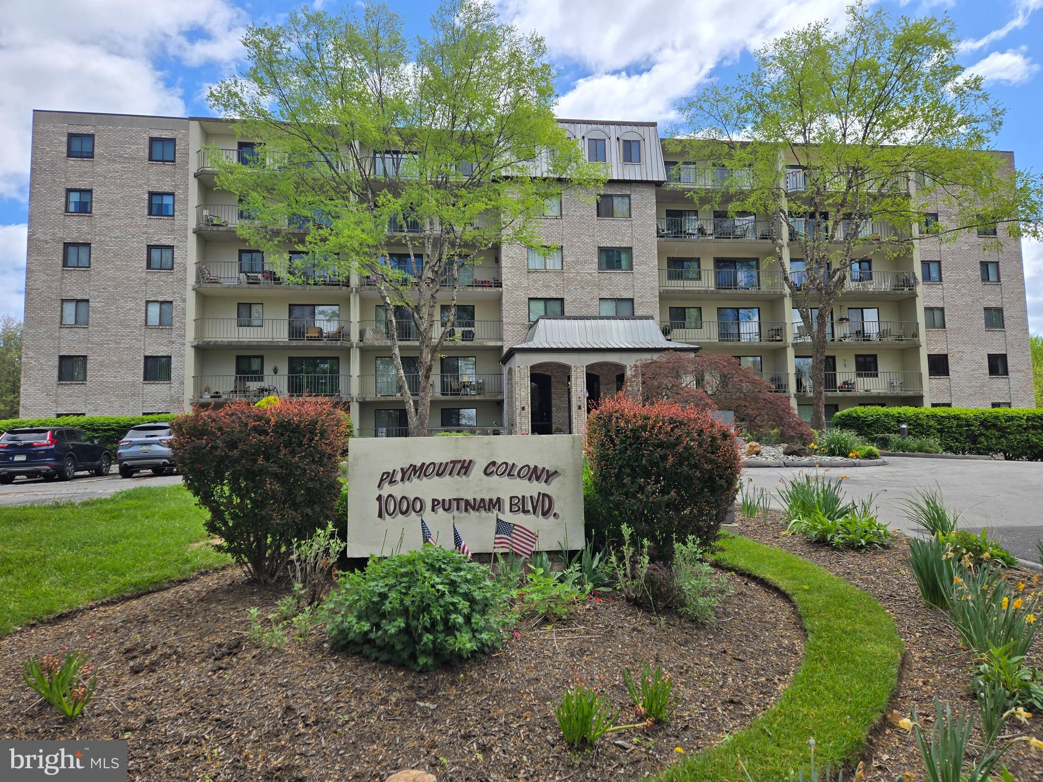 This particular penthouse unit has the benefit of a deeded indoor, garaged, assigned parking space -- not all do. It’s Lot#22 (TP#34-00-02226-20), which is most conveniently situated right next to the building entrance door. Also in the basement garage, this particular unit is assigned it’s own storage locker, #20.
From the attractive entrance, come through the lovely foyer, and take the elevator to the top floor where you will find a safer and more private than most top-floor units, as it’s facing the rear and trees.
This safer and more private penthouse unit also features one of the best layouts in the complex, with 2 large living areas on each end. Each area includes a very large bedroom, full heated bath, and walk-in closet. Between the 2 spaces is the entry, eat-in kitchen, formal dining area, living room, and balcony access. The balcony receives nice morning sun for personal and plant enjoyment. Also, with this layout, there is a bonus 3rd walk in closet for even more storage.
In the master bedroom section, the bedroom is HUGE, with an overhead fan, and a large, roomy walk-in closet. The master bath features a storage sink vanity with beautiful quartzite top, walk-in shower, extra accessibility features, heat lamp, vent, and linen closet.
The property has been well maintained and there have been many, lovely upgrades made over the years. This is only the 2nd owner.
The eat-in kitchen has been upgraded as well, now featuring a tray ceiling, over-head fan, ample melamine cabinetry with roll out drawers, double-oven, built-in microwave, instant hot water dispenser in sink, disposal, and convenient, closeted washer/dryer.
The newer refrigerator, washer and dryer are included. In the dining area, the all wood, pewter finish custom-made elegant credenza is also included. In the master bedroom, the huge, custom-made armoire is well-bolted in and also will be included. These additions are a huge benefit to you, the next owner.
Location, Location, Primo Location. Not familiar with the area and that Wallingford is incredibly positioned? Easy access to Media, Swarthmore, Wilmington and public transit (trolley or train) directly into Phila., the airport, and so, so, so many activity options. It’s worth the search. Shopping, Dining, Theater, Film, Continuing Education, Golf, Biking, etc. -- so many options are easily available and accessible.
Decorating Allowance with acceptable offer.
