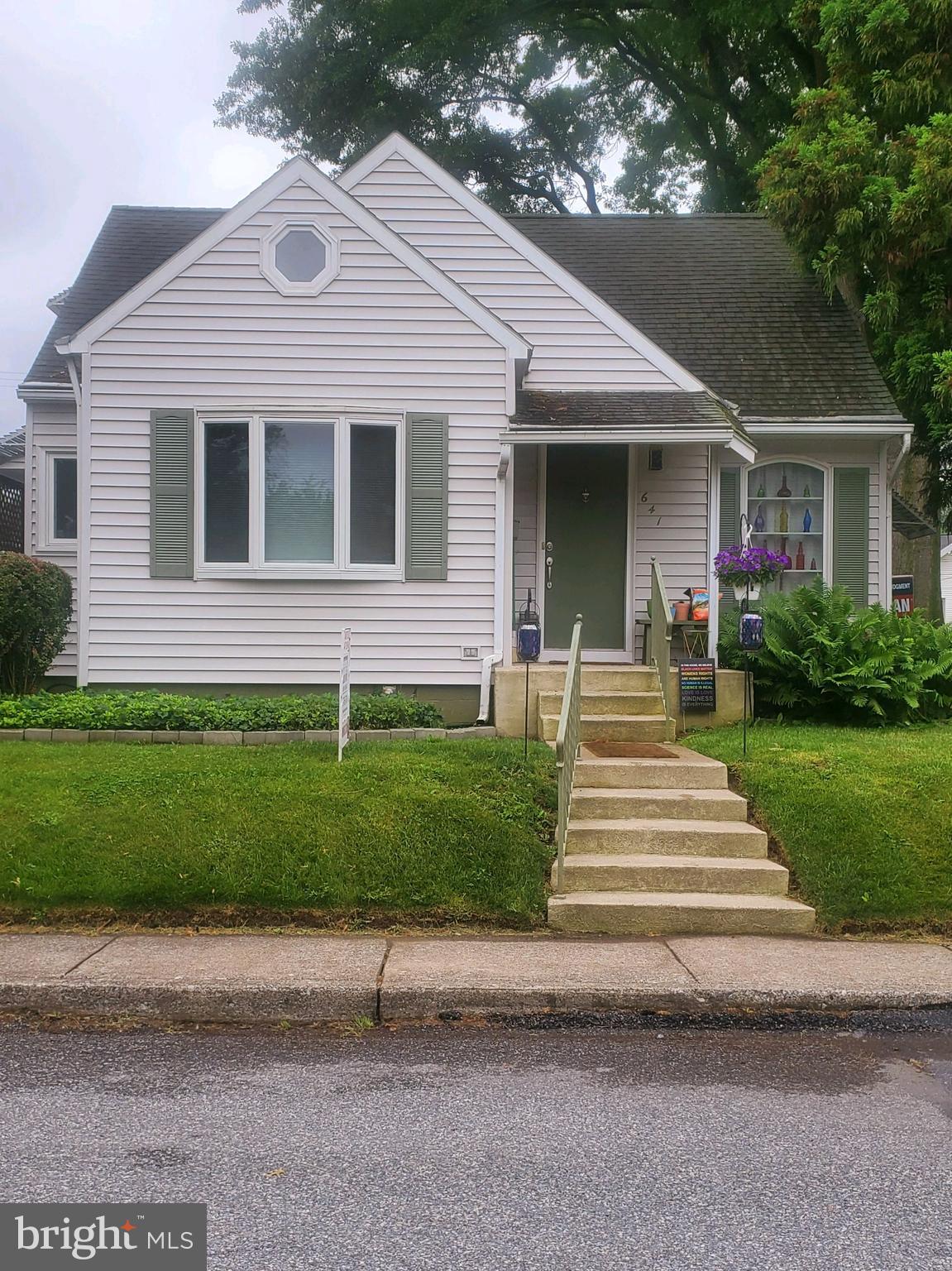 Attractive well maintained home on quiet street. This home is very close to all amenities in the area including trains, airport, Harrisburg and Hershey. The majority of the home was updated in 2017. The second floor serves as a primary bedroom and bath, as well as storage space . The 1st floor offers an additional bedroom and full bath, large living ,dinning area,kitchen and access to rear deck. the deck and sliding patio door were replaced in 2017 as well .Off the deck you will find a quaint back yard and detached garage. The garage could also function as a small work shop. The home has a nice sized basement with washer and dryer .home is equipped with central air and efficient gas heating. this property is a joy to call home, schedule your showing before its gone! This home is being sold as is
