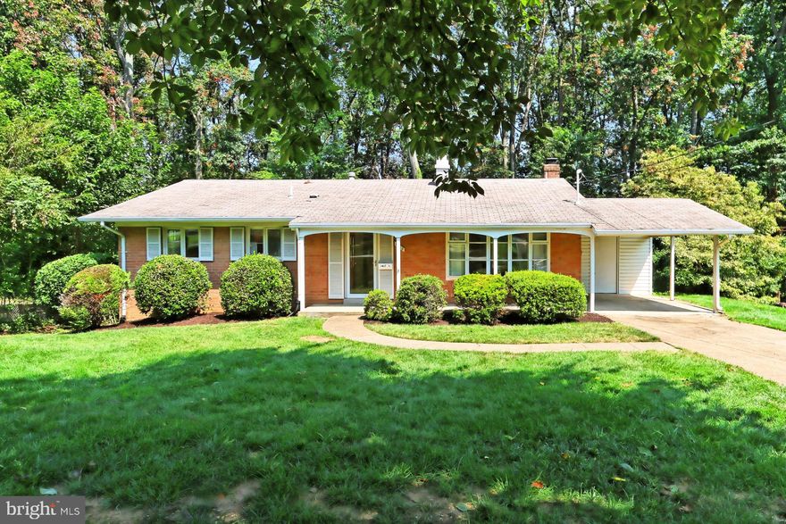 Spacious, sunny 4br/2.5 bath 2-level rambler in the coveted Sleepy Hollow Woods neighborhood! Beautiful, nearly 1/3 acre lot, gorgeous hardwood floors on the main level, Great floor-to-ceiling windows, flowing floor plan, and 2 fireplaces! Master bathroom recently updated.  Huge lower level with walk-out, lots of light, and generous 4th bedroom with a bonus half-bath. The lower level also features additional workshop space & large utility room--perfect for even more expansion or storage! Private backyard backing to trees, with ample front yard too! Unbeatable location to Mason District Park, community pools, parks, green space, commuter routes, public transportation, Mosaic District, restaurants, truly everything! Fantastic opportunity to get in the community! Not many like it! Beautiful neighborhood to take a stroll in while still being close to so many amenities! Check out MLS VAFX1172270 and VAFX1157464 to see what these homes can offer!