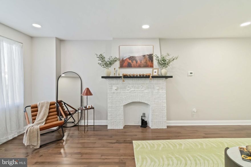 💡 Ask how you may qualify for up to $10,000 in homebuyer grants to help make this move-in ready home yours! Welcome to this newly renovated townhome nestled in the heart of West Oak Lane! This stunning property offers 4 generously sized bedrooms and 2 beautifully updated bathrooms, providing the perfect blend of space, style, and comfort.

The show-stopping black, white, and gold kitchen features sleek stainless steel appliances and modern finishes ideal for everyday living and effortless entertaining. Brand-new laminate flooring flows throughout the home, adding a clean, contemporary feel.

The fully finished basement expands your living space with an additional room and a stand-up shower, making it perfect for guests, a home office, or a flexible bonus area.