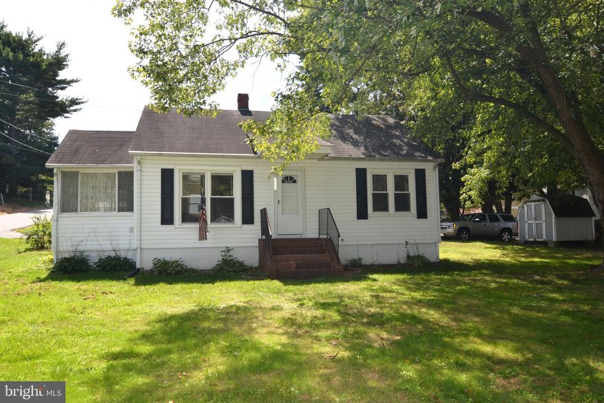 2BR 1FB rambler in the water oriented community of Dares Beach. Home shows very well.  Home 3 blocks from Chesapeake Bay. Community boat ramp.  Storage shed. Pets case-by-case.  Immediate availability