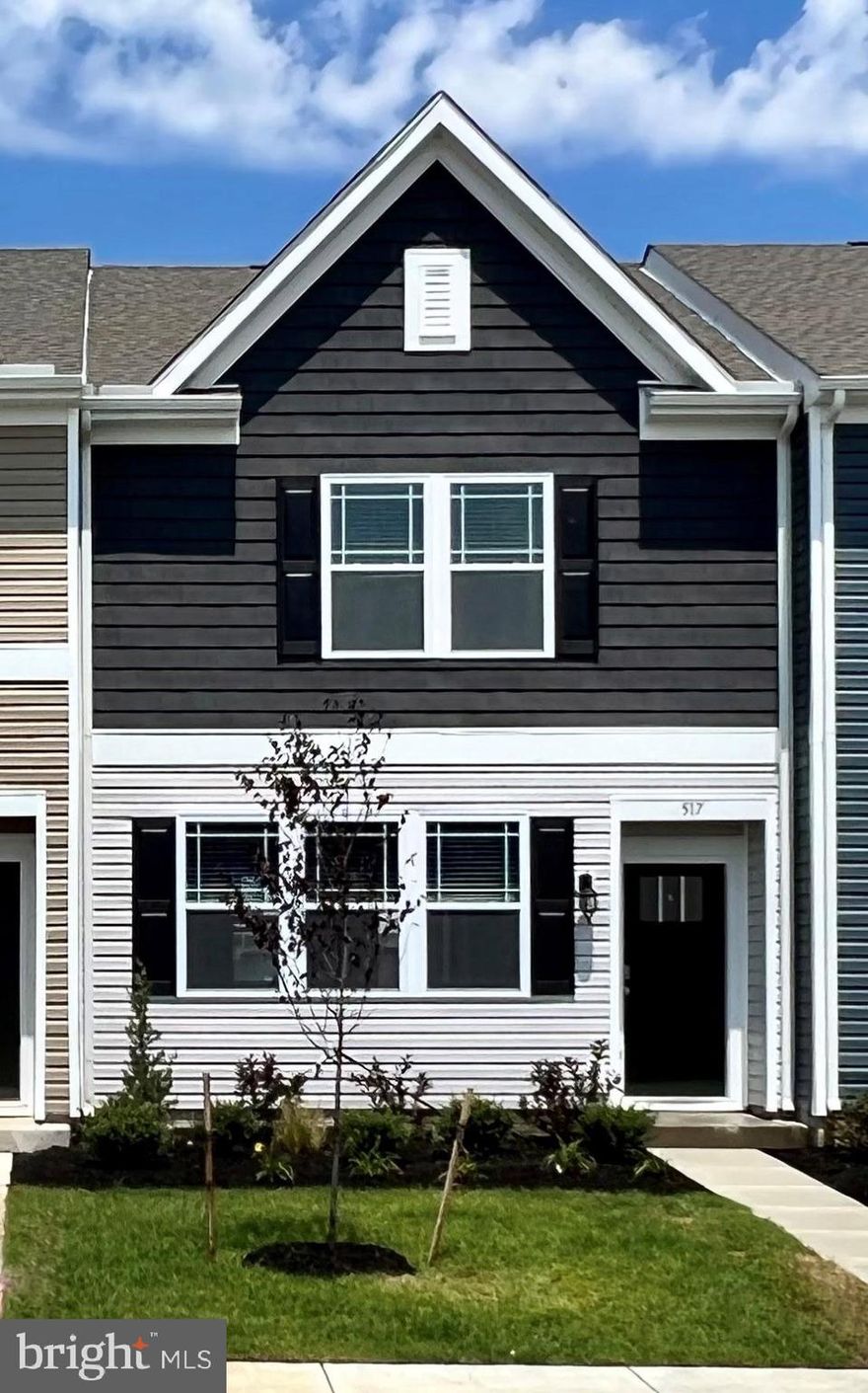 This under construction, two-story Jefferson is an open-concept townhome with three bedrooms and two and a half bathrooms. The first floor is spacious with a large, thoughtfully designed kitchen with classic white cabinets. stainless steel appliances, a storage closet and a peninsula island with space for seating. The kitchen is open to the living and dining area providing your ideal space to entertain. The first floor also offers a powder room. The second floor has three large bedrooms, each with plenty of closet space, a hall bathroom, a linen closet and a laundry closet with an included washer and dryer. The owner’s suite offers privacy away from the other bedrooms and features its own full bathroom and a walk-in closet. The included white blind package and the exclusive D.R. Horton Smart Home® package will give you complete peace of mind. Pictures, photographs, colors, features, and sizes are for illustration purposes only and will vary from the homes as built.