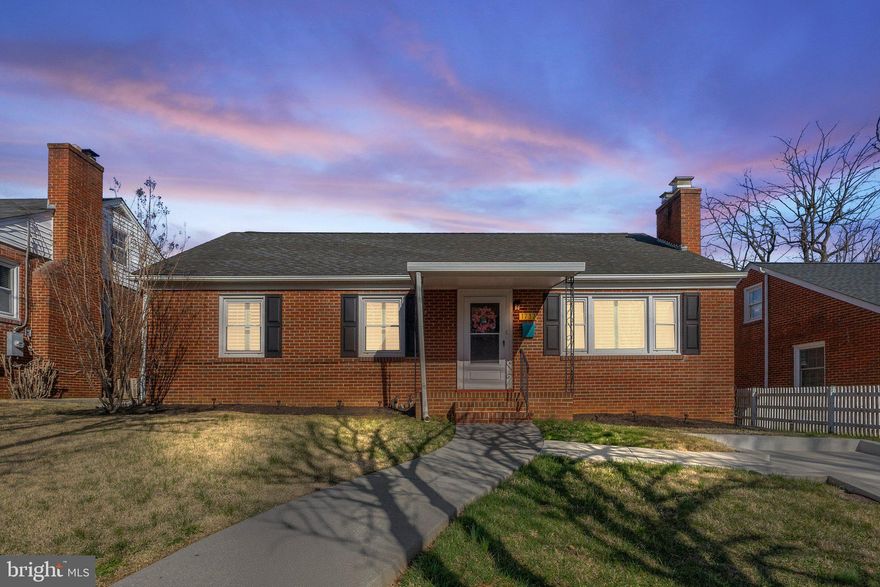 Welcome home! Where classic brick-front charm meets fresh, modern updates throughout.


As you enter the home, you are greeted by a light and bright living room, adorned by a beautiful wood-burning fireplace. Gleaming hardwood floors run throughout the home, accentuating its spacious feel. The updated eat-in-kitchen features modern gray cabinetry, Quartz countertops, subway tile backsplash, SS appliances and floating shelves. 

All three bedrooms feature large windows and roomy closets, and the primary bedroom boasts a built-in closet system offering ample storage. The freshly renovated upstairs bathroom is a showstopper! This beautifully designed space features a wood vanity with dual sinks, a fully tiled shower, modern fixtures and lighting and a stunning wallpaper accent wall. The fully finished basement adds incredible versatility to the home, nearly doubling the living space. Featuring durable LVP flooring throughout, this open-concept area is perfect for entertaining, a home gym, playroom, or whatever suits your lifestyle. Complete with a bedroom and full bathroom, it also provides a comfortable and private retreat for overnight guests. 

The fully fenced yard offers a relaxing space to enjoy the warm weather, with a large deck providing additional space for an outdoor dining or sitting area. This home is centrally located, with easy access to I-81 while enjoying a quiet residential neighborhood, just minutes from the charming shops and restaurants of Old Town Winchester.