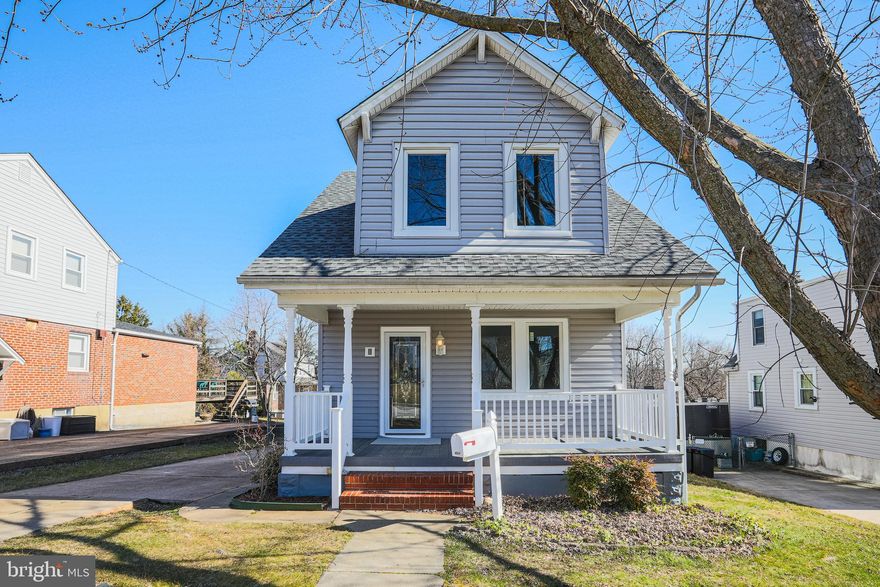 Don't miss this opportunity in Nottingham!  Beautifully renovated Craftsmen with tons of updates!  You won't find another one like this one!  This home has large addition which includes a Master Suite with Full Master Bath, His and Hers Closets AND a Washer/Dryer Hookup in your master suite for super convenient laundry - no need to go down 2 levels!  Brand new kitchen with white cabinets, soft close drawers, all new Stainless Steel Appliances, Granite Countertop with large Island with seating and beautiful pendant lights!  Entire Main Level has new Maintenance Free Vinyl Flooring.  Relaxing Front Porch with Trex Decking and White Vinyl Railing.  This gorgeous home also has a Large Living Room as you enter, a Dining Room off of the Kitchen and a HUGE main Level Family Room with a 1/2 Bath and French Doors that lead out to a Double Level Deck.  Great for Entertaining your guests!  3 car driveway for parking.  Large 15 x 12 Shed in the backyard with electric service.  Home is equipped with Dual Heating/AC units.  Unfinished basement is great for all of your storage needs!  Come and make this your home TODAY!