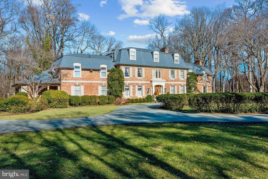 A rare avis, one of the real statement homes in Potomac Falls. Custom built for original ownr-high ceilings, plaster walls, generously proportioned rm sizes sited on a spectacular 5+ acre setting. Thoughtfully renov/restored w/exquisite taste, classic lines,  exceptional moldings, a  Clive Christan kitchen/breakfast rm opening to an architecturally stunning 2 story FR.  Clive Christan MBR suite!