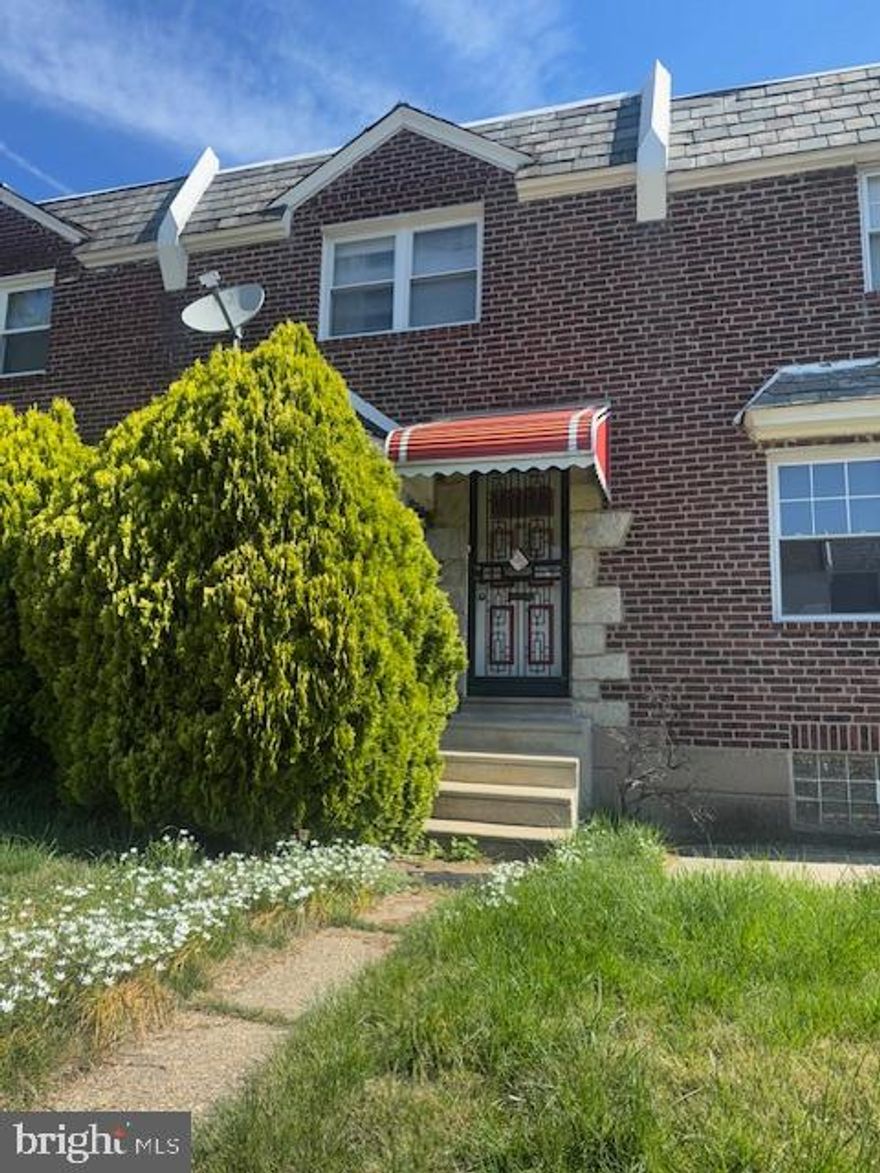 This is an investors dream. This home sits on an amazing tree-lined block in the gorgeous section of West Oak Lane.This three bedroom 1 bath home would be ideal to add to your investment portfolio. This home boast a front outdoor patio area, and a deck on the rear of the home. Also, in the back of the home, there is a spacious parking spot that allows you to access the home through the rear via the basement. This home also includes a 1 car garage. This property offers immense potential. This home also  provides the ideal canvas for future upgrades/. Don’t miss out on this prime opportunity to invest in a thriving area with tremendous growth potential! This is an as-is, where is sale.