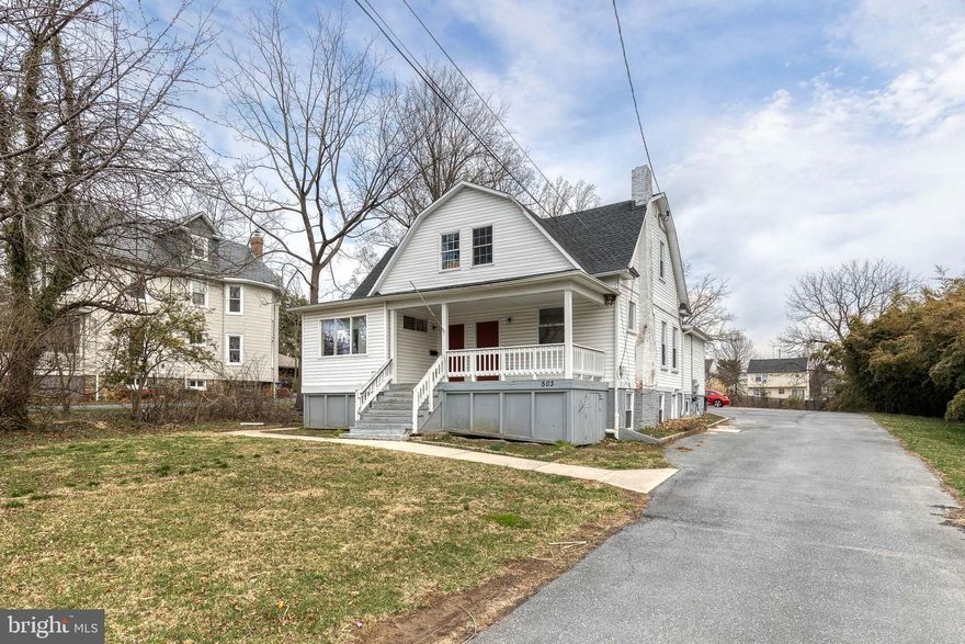 Welcome to 503 Academy Road – a beautifully renovated two-unit multi-family property offering a fantastic investment opportunity with the added potential for owner-occupant living! Fully renovated in 2017, this property is ideal for investors or someone looking to live in one unit while renting out the other for additional income.

Please note that the photos are only of Unit B. Both units are similar, but Unit A is slightly larger. Unit A is currently leased for $2,525 per month. Unit B is vacant and has previously leased for $2,300 per month. Both units were renovated at the same time and have similar finishes, featuring a spacious floor plan with two bedrooms and one and a half bathrooms. 

Both units are equipped with modern upgrades, including stunning wood floors, neutral paint, and updated kitchens and bathrooms. The kitchens are modern and stylish, boasting granite countertops and stainless steel appliances.

For added convenience, both units are separately metered and each has its own washer and dryer in the basement. 

The property also offers a large shed with overhead door and electric, perfect for additional storage or hobby use. The spacious backyard provides ample space and could have potential for future development or subdivision (buyer to verify with local authorities).

With its prime location in Catonsville, this multi-family property presents both a strong investment opportunity and a comfortable living space for tenants. Whether you're looking to live in one unit and rent the other, or rent out both for maximum return, 503 Academy Road is a perfect choice! Don't miss out on this gem – schedule your tour today!
