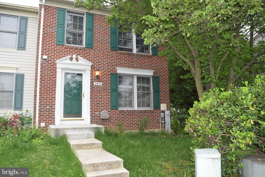 Beautiful End Unit TH in Brightfield Farms. WOW! A PERFECT 10 ,  HARDWOOD Floors IN Dining and living rooms, Newer Stainless Steel Appliances in Kitchen , BACKS TO OPEN SPACE and a beautiful Deck for your enjoyment. FINISHED BASEMENT with Full Bathroom and hardwood floors, Close to I-95, BW Parkway, Route 100, Baltimore & DC. Near Dorsey Station MARC Train.  Min Verifiable Income; $81,000. , Credit score 640+. Move in possible June 1 , 2025