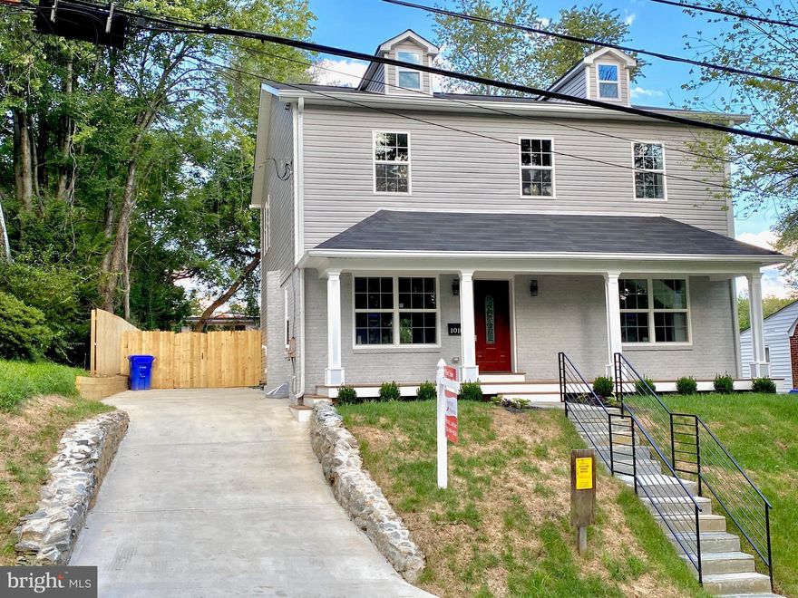 FINAL PRICE DROP!! Price has been reduced a total of $52k. Excellent craftsmanship meets modern luxury in this fully renovated 4 BR, 3.5 bath home, conveniently located in Silver Spring, just 3 block from the Forest Glen Metro and minutes from shopping, dining, entertainment, fitness and major commuting routes. This charming home features an open floor plan, with gleaming new hardwood floors throughout the main and upper levels, beautiful eat-in kitchen w/ granite countertops and top-of-the-line Samsung stainless steel appliances, new large windows that allow for plenty of natural light, and a modern touch that will blow you away. The large master suite boasts a walk-out balcony, spacious walk-in closet, and a beautiful en suite bath with modern finishes. The basement contains a spacious fourth bedroom and a gorgeous full bath, along with a bar w/ granite countertops and wine cooler. The huge fully-fenced backyard allows for plenty of privacy and space to play, entertain, or relax, along with a fire-pit perfect for summer bonfires. Located within walking distance of the Metro station, this home is situated on a quiet street just a short drive from Wheaton Mall and Downtown Silver Spring, a quarter mile from I-495.  With more than 3,500 sqft of stylish finishes and exceptional craftsmanship, this home is a must see! Come see for yourself today!