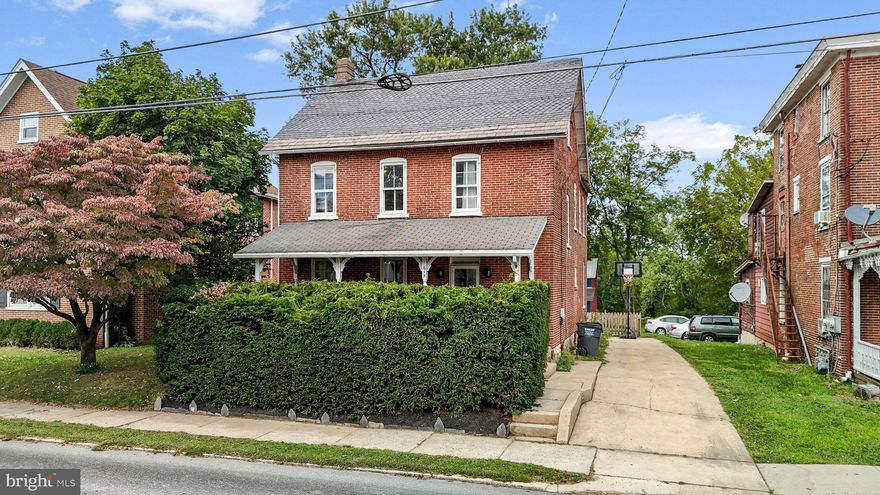 ***Price Reduced*** 

This charming Colonial home, built in 1885, offers a perfect blend of historic character and modern comfort. Starting from the street, the first thing to catch your eye is the beautiful peach bottom slate roof, not only built to last, but recently serviced as well. Nestled on a spacious 0.24-acre level lot, the property features a beautifully maintained fenced in back yard, a large shed/barn for additional storage, and an ideal space for outdoor gatherings, gardening, or simply enjoying the peaceful moments. Boasting nearly 3,000 square feet of living space, this home has four inviting bedrooms, an office flex space and two full bathrooms, providing ample room for relaxation and privacy. The solid hardwood flooring throughout enhance the warmth of the interior, while the wood frame windows invite natural light to fill the rooms. Enjoy the convenience of main-floor laundry and a driveway with space for three vehicles, ensuring easy access for you and your guests. This residence is not just a house; it's a place where memories are made. Experience the charm and comfort of this delightful property within walking distance to restaurants and the Oxford Boro. Welcome to your new home.
