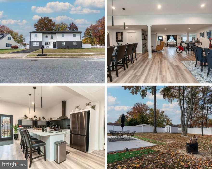 "Extremely Energy Efficient Home" Very Minimal Cost for BGE and Water.  Welcome to this stunning 5-bedroom, 3-bathroom home that combines modern elegance with functional design. Purchased just 10 months ago, this home features a spacious open-concept layout perfect for entertaining and family gatherings. The main level is enhanced with luxury vinyl plank flooring, with two bedrooms and a full bath, while plush carpeting on the second level adds warmth and comfort. Adding, three additional bedrooms and two full baths. 

The heart of this home is the gourmet kitchen, boasting a large center island with quartz countertops, all major appliances, and a butler’s pantry for additional storage and prep space. An expansive laundry room with a folding table and cabinets ensures convenience for all your laundry needs. Step into the luxurious master suite, complete with a massive custom-built closet and an exquisite master bath that offers a glass-enclosed shower, separate soaking tub, and a private toilet room.

Outside, enjoy a beautifully landscaped front patio and walkway with a modern epoxy finish. A brand-new six-foot privacy fence, landscape lighting and large storage shed complete the outdoor space, providing security and ample storage. With thoughtful upgrades like glass shower doors in all bathrooms, new gutters, tiles bathroom floors,  security system, custom built-in, this home is move-in ready and waiting for you!