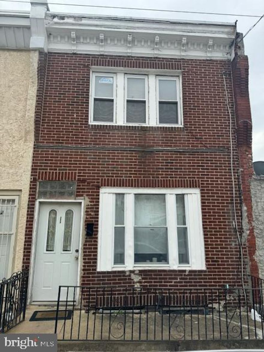 Great deal in the Strawberry Mansion Neighborhood of Philadelphia, PA. Discover 2924 W Gordon St, Philadelphia, PA 19132. It's a 3 Bedroom with 1 bath and has 1,150 sq. ft., And is currently tenant occupied but will be delivered vacant. Perfect for investors or savvy buyers. This property offers endless possibilities: flip it, rent it, hold it, or customize it to suit your vision!"