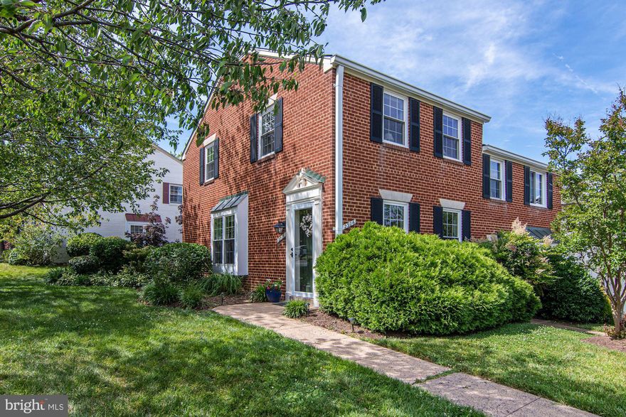 Welcome home to 2306 N Dearing Street in desirable Fairlington Towne community   a spacious red brick, end unit home sited in one of the best locations in the neighborhood. Step in through your own front door to the open living and dining room with bay window seat and leafy views. The half bathroom and big flexible closet  are on the way to the kitchen that opens up to dining space and looks out onto a private, fenced, brick patio. Two large bedrooms upstairs with great closet space and tons of natural light. A linen closet and pull down attic for storage located in upstairs hallway. This special home features original hardwood floors throughout and recent updates include new HVAC with Nest thermostat (2017), new hot water heater (2018), bathroom renovation (2018), . This condo lives like a townhouse but benefits from a low condo fee that includes exterior maintenance, yard work and roof! Easy street or lot parking with ample visitors parking. Walkable to retail on King St - Fresh Market, Starbucks & Alexandria Pastry Shop!  Check out the 3-D Tour: http://spws.homevisit.com/mls/299303/2306-N-DEARING-ST-223-ALEXANDRIA-VA-22302
