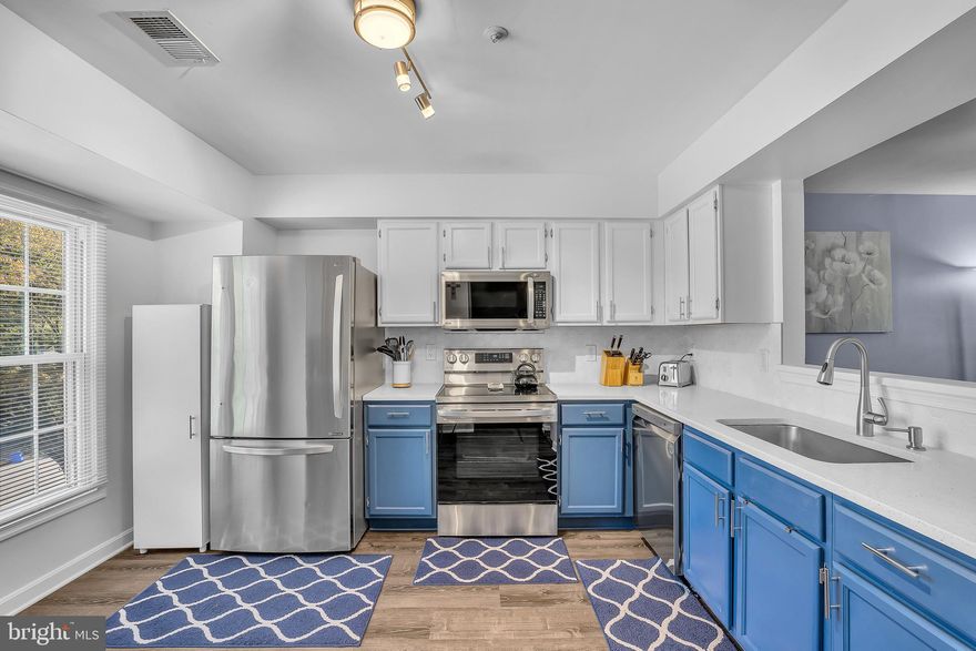 Welcome home to this beautiful and well-maintained property in sought-after Wheaton community. This townhome boasts 3bd and 1.5ba and several recent upgrades that you are sure to love. Upon entering you will notice the luxury vinyl plank flooring in the entryway and first level that was recently upgraded in 2020. The sizable gourmet kitchen has upgraded stainless steel appliances, ample cabinetry, and plenty of counter space. New kitchen appliances were upgraded in 2020 along with new washer and dryer in 2019. The large living/dining combination room is perfect for family meals or entertaining guests. The upper level is fully carpeted, equipped with 3 bedrooms and large double vanity bathroom for all to share. Primary bedroom has private access to the bathroom which was recently renovated in 2021! Other notable upgrades include new paint throughout property in 2021, new HVAC in 2020, and new attic fan installed in 2020. The surrounding area has a lot to offer with plenty of shopping, entertainment, and dining close by. Wheaton Mall and Wheaton metro are within walking distance along with a bus stop just steps away from the property. Commuter access routes to Georgia Ave, University Ave, and the Capital Beltway make commuting in and out of the city a breeze. Thoughtful upgrades and prime location make this a true hidden gem! Don’t miss out on the opportunity to call this your home! Book your showing appointment today!