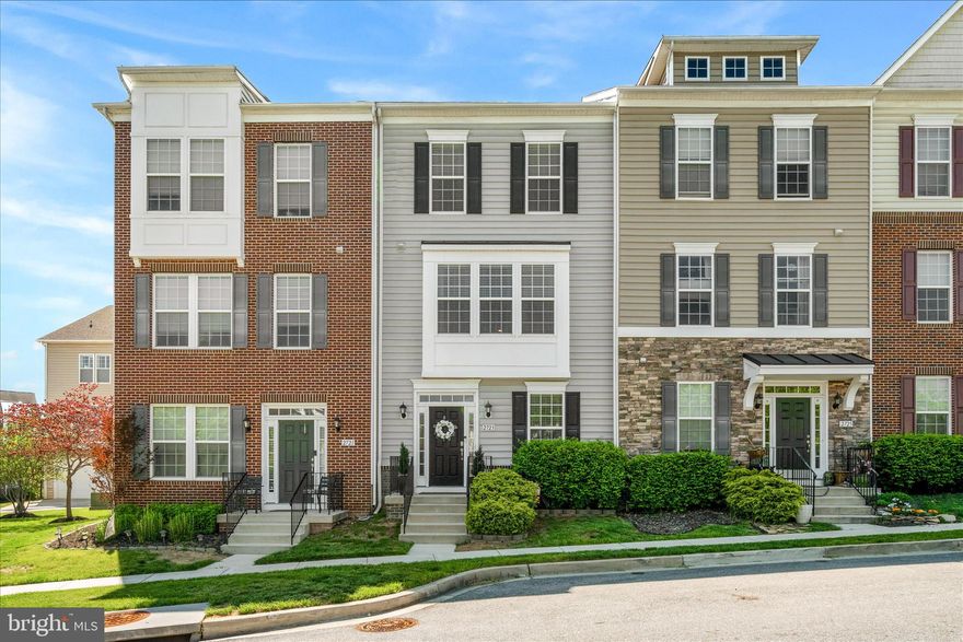 Experience premium townhome living at 2723 Osprey Way, an enviable location overlooking the community green space in the highly sought after Market Square community. This 3-bedroom, 2.5-bathroom home features a 2-car garage and a versatile entry-level flex space, perfect for a home office or gym. The sun-drenched main level impresses with engineered hardwoods and upgraded lighting, seamlessly connecting the open living area to the kitchen and its private deck- ideal for morning coffee or evening relaxation. Upstairs, the primary suite serves as a true retreat with custom-built organizers and a massive dual-head shower, accompanied by two additional bedrooms and convenient third-floor laundry. With a brand-new HVAC (October 2025), custom pantry shelving, and designer hardware throughout, this home offers modern peace of mind just minutes from Wegmans, premier shopping, and Route 15.