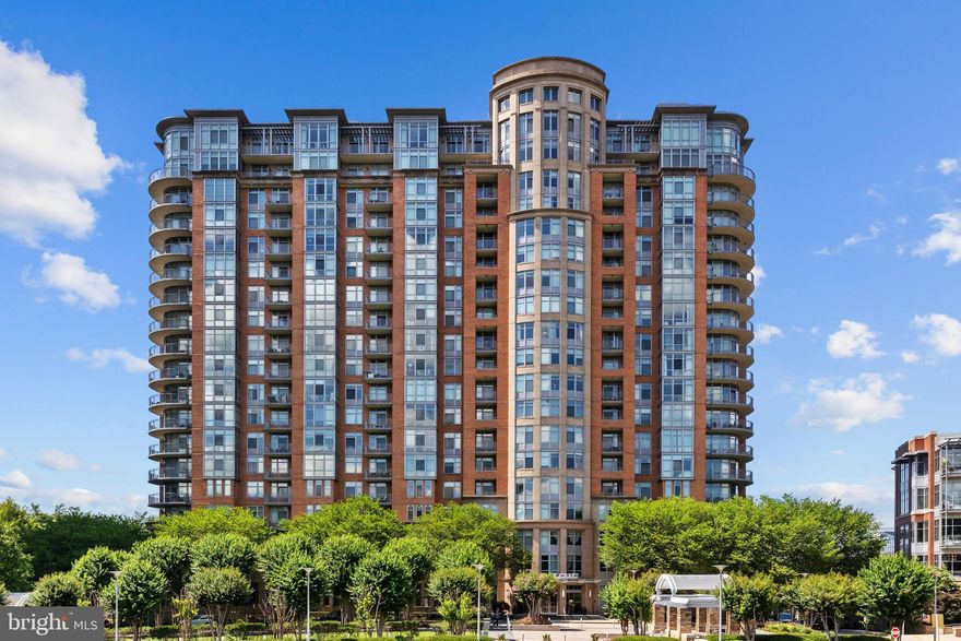 Beautifully appointed condo in One Park in the heart of Tyson’s.  Secure building with concierge, amazing amenities and secure garage parking.  ***  Condo fees include trash, water, and gas.  ***  Freshly painted, updated and meticulously maintained with an abundance of natural light and skyline views.  *** Tall ceilings with oversized windows and a private balcony provide open and airy living inside and out. *** A stackable washer and dryer inside the unit.  ***  Your reserved parking space in the secure underground garage is conveniently located next to both elevators.  Additional parking spaces and storage may be available to rent.  ***  One Park Crest amenities include a rooftop pool,  club house/party room with expansive views for individual use, as well as for large group entertaining, a remodeled fitness center with new equipment, and a secure lobby with 24 hour concierge/staff.  ***  One Park Crest offers two guest suites available for short term rental for guests of residents.  ***  Steps away from Starbucks and Harris Teeter, and a short walk or bike, or super-short drive to the Silver Line Metro, The Boro, Tyson's Galleria, Tyson's Corner Center and all of Tyson's, plus Route 267, 495, 123, etc.