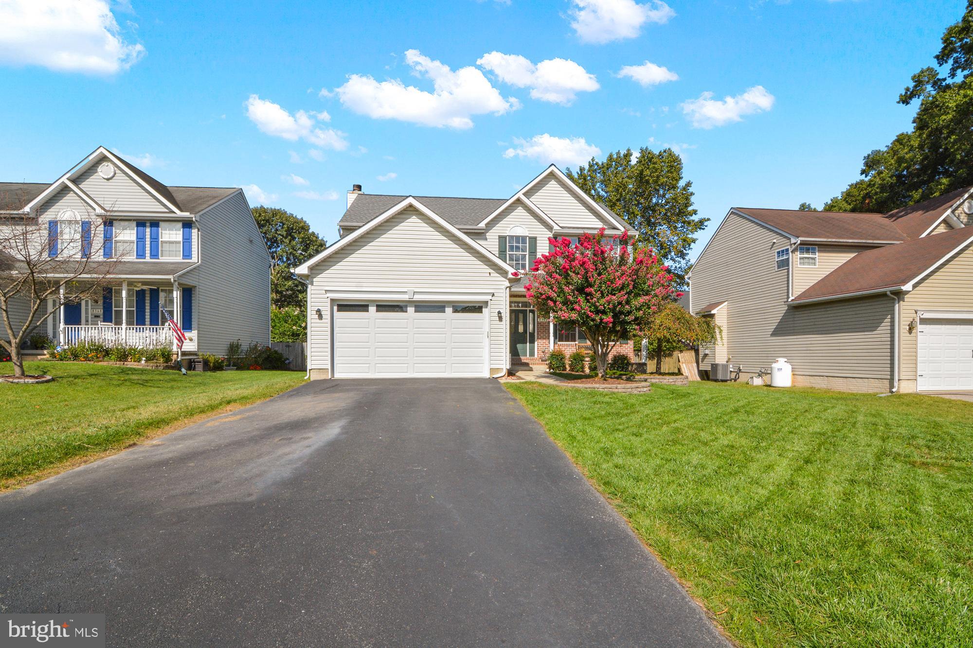**Open House - Saturday, 9/13, 11-1 pm, and Sunday, 9/14, 2-4 pm** Welcome to this picture perfect home! The current owners have lovingly maintained and updated this home so you can move in and enjoy right away! Among the recent updates are a new roof, HVAC, paint, and appliances. The main level features a spacious kitchen with granite countertops and new stainless steel appliances, as well as formal living and dining rooms, study and powder room. Four large bedrooms and two full baths complete the upper level with the highlight being a generous primary suite with walk-in closet and huge full bath. The lower level is a blank canvas complete with a full bath rough in. Enjoy the picture perfect fully fenced yard with deck and shed. Amazing location that's close to everything yet private and serene!