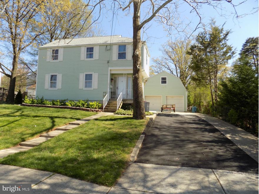 Price Reduction! Here is your Opportunity! Rare Find - 2 story Garage includes a workshop area; attached shed and enormous upper level, Perfect for a home based business!  3bed/2 bath Colonial in Pristine & Move-in condition! Cozy Screened in porch over looks huge yard, compliments this home. Home features a Master Bathroom, built-ins, gleaming Hardwood floors throughout !