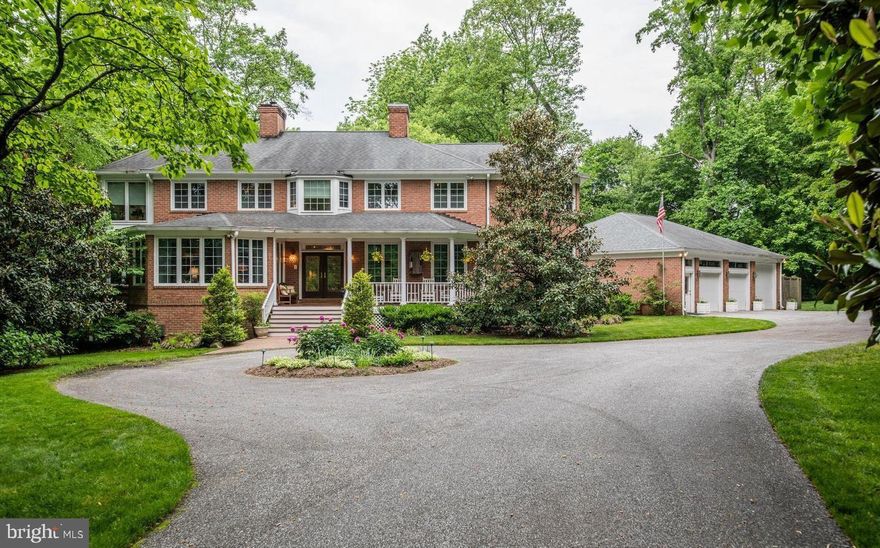 Relax and entertain indoors and out in the incredible living spaces of this sun-drenched all brick home. The lushly landscaped & wooded 1.26 acre property, with over 7100 square feet of finished living space, is located on a private cul-de-sac in the premier Annapolis area waterfront community of Poplar Point*