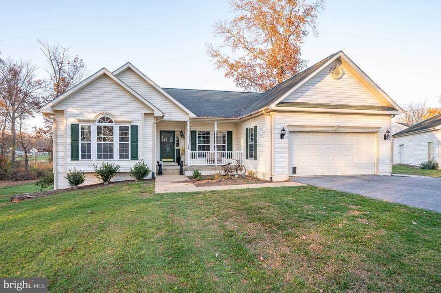 There are plenty of possibilities awaiting the new owners of this unique property nestled at the end of a quiet lane, in highly sought after Woodbrier Manor subdivision. This single level living home sits on 5 acres, 4 of which are fully wooded. A large deck is ready for outdoor entertaining. The huge unfinished walkout basement boasts extra high ceilings, a rough in for additional bath, and is ready for someone to add extra living, entertainment, relaxation, or even additional storage space. PLUS, the massive detached  garage which allows for additional storage space or could be an ideal space for a workshop or other hobbies. There is also a 2 story outbuilding in the backyard that could be converted to a fun hideaway! Bring your dreams and ideas to view this very special property.