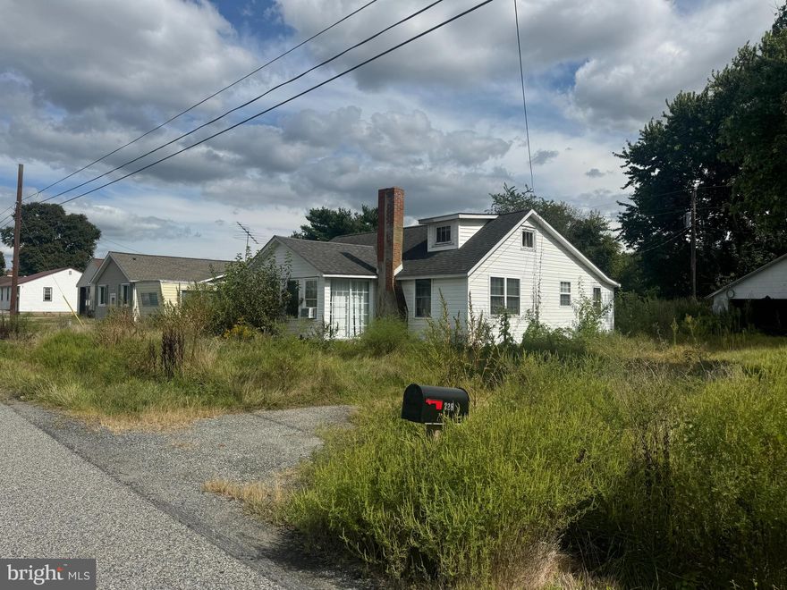 Investor Special! 228 Main St., Warwick, MD, is a diamond in the rough, offered AS-IS in a prime location just minutes from vibrant Middletown, Delaware. Perfect for rehabbers or developers looking to capitalize on a great opportunity. This property boasts excellent proximity to local amenities, schools, and major routes, making it ideal for a fixer-upper or redevelopment project. Bring your vision and transform this property into a gem! Could be purchased with 236 Main Street to increase lot size.  Don’t miss this chance to invest in a high-potential location