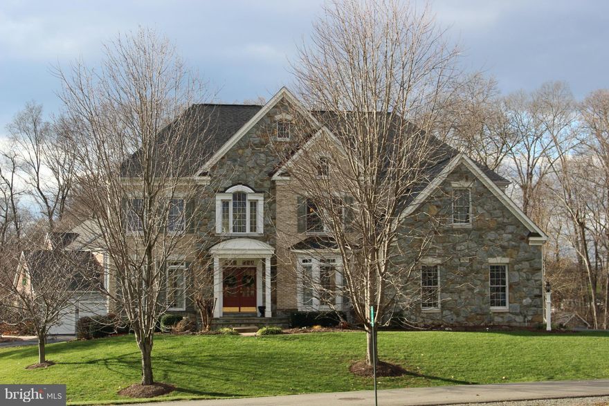 Beautiful 4br/4ba Winchester Randall facing tree save area in sought-after Lenah Run. Main level full bath, butler's pantry w/sink, upper level laundry, 2-sided fireplace open to sun room & 2 story family room.  All bedrooms w/en suite or Jack & Jill bath. AC units & furnace coils replaced in upper & lower HVACs in 2012 & 2013. Gourmet kitchen w/granite, extended dining area with wall of windows.