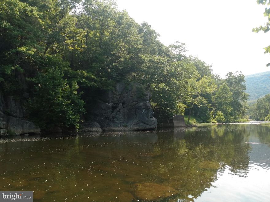 Cacapon River Acreage! 51 acres with 1/2 mile of pristine riverfront awaits you! The land offers a very diverse setting with three distinct building areas, take your pick or use them all on this mostly unrestricted parcel of WV Paradise.  The previous owner built high on a rock formation overlooking the river and with easy access to the river's edge.  Not too far from this site going just around the river's bend to the flat you'll find a very tranquil setting for a cabin or camp area.  Now if you have ever wanted a spectacular long-range view then maybe you'll check out the top, yes, this land goes to the top of the mountain and there is even a good road that will get you there, from there you'll hike the jeep trail to the build area that will give you an East / Southeast view easily and a Southwest if you want it.  Let's throw in hiking, 4 wheeling, fishing, swimming, kicking, shooting and hunting and you just can't afford to let this one slip by, so make your appointment Today!