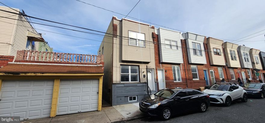 Welcome to 1609 S Etting Street – A Modern End-Row Gem in Grays Ferry!

This beautifully renovated end-of-row home with straight through design seamlessly blends modern design with original Philly charm. The main level features hardwood floors, a striking exposed brick party wall, and open floating stairs with sleek iron railings that elevate the aesthetic. Enjoy the convenience of a first-floor powder room and a quaint rear yard, perfect for relaxing or entertaining.

Upstairs, you'll find spacious bedrooms and two full bathrooms, including a private en-suite in the primary bedroom. The finished basement adds flexible living space—ideal for a home office, gym, or guest room. Stay comfortable year-round with central air and enjoy the thoughtful updates throughout.

Located in the vibrant Grays Ferry neighborhood, you're steps from local cafes, restaurants, Wharton Square Park, and schools. Excellent access to public transportation makes commuting to Center City or University City quick and easy. This home offers both style and substance in one of Philly’s most connected communities.