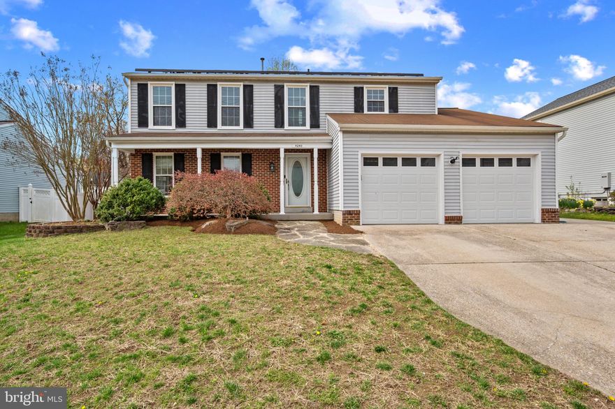 Charming colonial situated on lovely, large, fenced lot in the wonderful neighborhood of Glenn Dale Estates!  Numerous upgrades throughout! Fresh, neutral paint! Brand-new flooring - LVT and carpet! Newer lighting!  Double-pane, tilt windows! Upgraded bathrooms! Custom, composite deck! Brick patio! Spacious living room with lots of natural light! Separate dining room with chair rail! Beautifully, renovated kitchen with white cabinets, new granite counters, new hardware, some new stainless steel appliances! Bright, breakfast area with sliders opening to oversized deck and patio! Huge family room! Half bath on main level! Upstairs boasts 4 bedrooms and 2 full baths! Primary bedroom has a large sitting area and walk in closet! Primary bath has a double vanity and walk-in shower! Fabulous, finished basement with rear exit offering lots of possibilities for entertainment! Huge recreation room with recessed lighting! Remodeled full bath with tall vanity! Additional room with small window and closet for den, office, exercise or fifth bedroom! Utility room with newer washer/dryer, laundry sink and cabinets for additional storage! Lots of space for the $$$! Perfect location! Easy access to DC and surrounding areas, , lots of shopping nearby, public transportation and more! Show and sell!