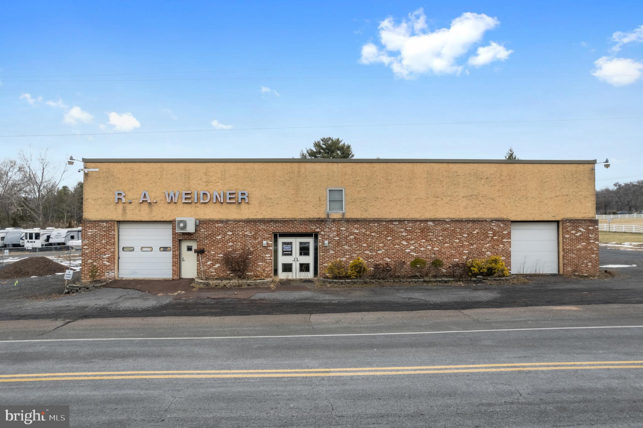If you are looking to grow or downsize your present business. Check out this one located in Perkasie / East Rockhill Township. Containing 9200 +/- square foot commercial building with outside rental storage! This property is located on approximately 4.946 +/- acres creating additional parking. This building has been used for HVAC contactors, plumbers, fuel oil business, office space, warehouse storage, etc. Check with the East Rockhill Township for permitted uses.