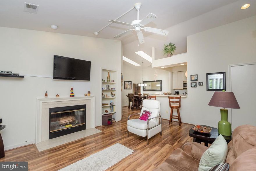 Spacious 3 Bedroom, 2 Bath Top Floor Condo in terrific location! Close to schools, shopping, ride-on parking, bus route, commuter routes, Rt 29 & 100! Community has Pool, Gym, & Clubhouse. Permit Parking included.