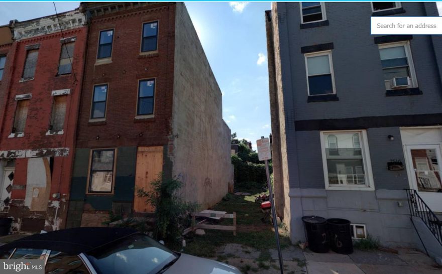 Welcome to 2514 N 19th St, Philadelphia, PA 19132: A Prime Opportunity for Investors and Builders

Calling all builders and investors! We present to you a fantastic opportunity in the form of a vacant lot in the emerging Stanton neighborhood. Measuring a generous 16' x 68', this plot is situated near N 19th & W Cumberland St., poised for transformation into a lucrative real estate venture.

The location of this lot amplifies its appeal. It stands within walking distance of the North Philadelphia Amtrak station, granting easy and convenient access to the wider city and beyond. Even better, it's just a quick five-minute commute from Temple University, making it an attractive prospect for student accommodation or amenities.

For daily commuters or city explorers, the Broad Street Line to Center City is only approximately half a mile away, offering fast and efficient transit to the heart of Philadelphia. This ease of access to key city locations and transport networks can be a significant selling point for prospective tenants or buyers.

The neighborhood is ripe with amenities, from local eateries to shops, parks, and cultural institutions, making it a desirable place to live or invest. This adds value to the property whether you plan to develop, flip, or rent it out.

Let your creativity flow and envisage what this space could become - a modern residential building, a commercial unit, or perhaps a mix of both. This lot offers the flexibility to design and build to suit the needs of the market, capitalizing on its strategic location and the growth of the Stanton neighborhood.

Don't miss this opportunity to make a significant mark on the burgeoning Philadelphia property scene with 2514 N 19th St. Start your investment journey here and reap the potential rewards that this promising plot of land has to offer!