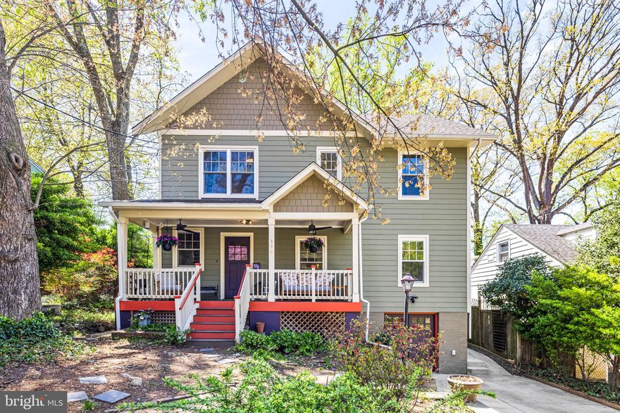 Completely transformed with a full second-story addition and a top-to-bottom renovation, this exceptional bungalow on one of Takoma Park’s most cherished streets seamlessly blends timeless charm with high-end, modern living.

Tucked on tree-lined Sherman Avenue and crafted by owners who know kitchens inside and out (literally—local restaurateurs!), the heart of this home is a designer chef’s kitchen featuring Sub-Zero and Wolf appliances, custom cabinetry, artisan tile, and an oversized butcher block island built for gathering. The main level flows effortlessly from sunny living and dining spaces to a French-doored office or additional bedroom, and another set of french doors opening out to a backyard oasis.

Upstairs, three bedrooms and two full baths await, including a jaw-dropping primary suite with soaring cathedral ceilings, a boutique-sized walk-in closet, and a spa-like bath with a massive walk-in shower. Natural light pours in through oversized windows, enhancing the thoughtful design throughout.

The fully finished lower level offers incredible versatility—use it as a guest suite, in-law or au pair space, or generate income with a private rental. Complete with a bedroom, full bath, kitchenette, gym area, and ample storage, it’s truly a home within a home.

Outdoors, you'll find lush, mature landscaping, raised garden beds, a flagstone path, and multiple spots to relax or entertain—plus a wide front porch perfect for morning coffee or catching up with neighbors.

All this just blocks from the Takoma Metro, Farmers Market, Spring Mill Bakery, the Co-op, new library, and beloved spots like Takoma Bev Co. This is the best of Takoma Park—community, character, and convenience—wrapped in one beautifully reimagined home.