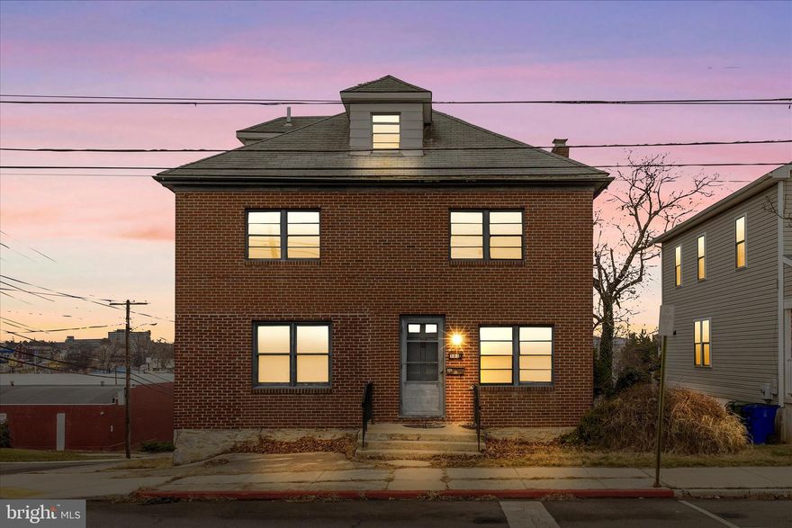 This two-unit, all brick apartment building was just updated and is ready for some new tenants. One apartment is on the main level and the other on the 2nd floor. Both have generous room sizes. Prior to the updates the 2 apartments rented for $1,300 and $1,400. The apartments feature solid wood flooring, attractive archways, fresh paint and is light and bright throughout. Come check out this investment property and see for yourself.