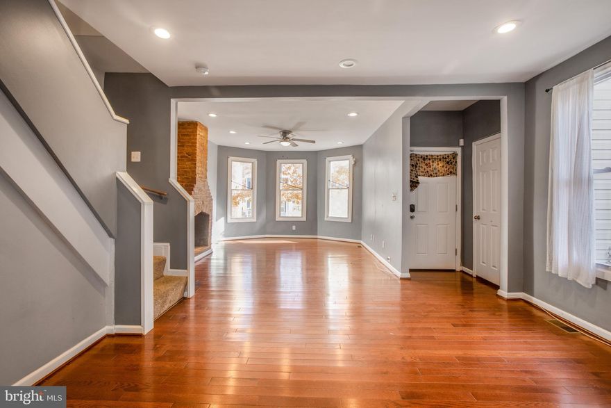 Welcome to 3930 Frisby St, located in the Wavery Neighborhood; convenient to many downtown Baltimore attractions. This Victorian detached 3BR/3 Full Bath features gorgeous wood floors throughout the main floor. Prepare many decadent meals in the elite gourmet kitchen with granite countertops, SS appliances, and custom cabinets.  The Master suite with attached full bath and walk-in closet as well as two additional generous-sized bedrooms. Large rear rooftop deck with beautiful views of the city, off the fourth level of the property. Also features a screened-in porch, detached garage, driveway, large front yard; and side fenced yard perfect for your gardening needs. Schedule your appointment today to view this stunning Baltimore gem!