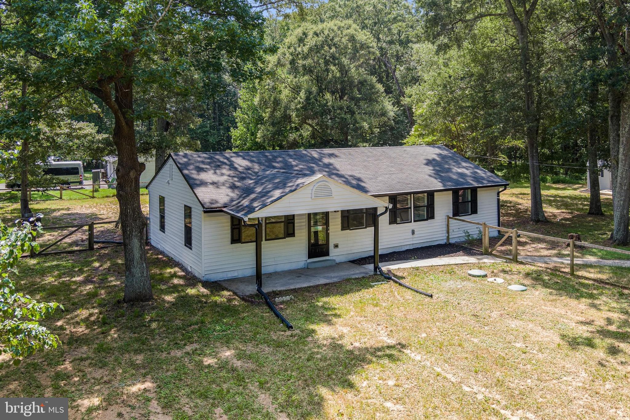 Completely Renovated Rancher in the Heart of Bryans Road. Welcome to 6525 Oreto Ln, a stunning, fully renovated ranch-style home tucked away in the quiet and desirable Gibbons subdivision of Bryans Road. This beautifully reimagined single-level residence offers 1,296 sq ft of modern living space, highlighted by vaulted ceilings and a seamless open-concept layout. The spacious living area flows effortlessly into an oversized kitchen featuring a massive island that's perfect for entertaining, meal prep, or casual gatherings. With 3 generously sized bedrooms and 2 tastefully updated full bathrooms, this home blends comfort, style, and functionality. Set on a sprawling 0.69-acre lot, the property features fully fenced front and back yards, ideal for pets, play, or outdoor entertaining. A large storage shed adds versatility, and the newly milled driveway offers ample parking for multiple vehicles. Don’t miss your opportunity to own this move-in-ready gem. Schedule your tour today!