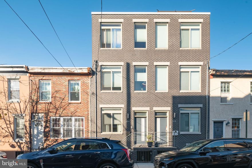 Discover the epitome of luxury living at 1529 Montrose St! This captivating property nestled in the prime Graduate Hospital location is a 1900 SF masterpiece, boasting an array of unparalleled features and a location that is second to none, and lets not forget to mention the perk of 3 remaining years on its Tax Abatement, ensuring tons of savings for the new homeowner. As you step inside, you'll be immediately drawn to the modern marvel of floating stairs and the rich elegance of oak floors, meticulously finished and stained on-site. The attention to detail is evident in every corner with many upgrades throughout such as a Security System, Video Intercom System and Custom Railings. Entertain with finesse with your pre-wired Home Audio Sonos System in every room including the roof deck, and surround sound speakers in the living room and master suite, setting the mood for any occasion. Imagine unwinding in your very own sauna, located in the fully finished basement, ensuring that relaxation is never more than a few steps away. The heart of this home is its stunning kitchen, designed for both functionality and style. White cabinets w/under cabinet lighting create a clean and timeless backdrop, while black granite countertops add a touch of sophistication. Stainless steel appliances are not just a visual delight but also a chef's dream, making meal preparation a breeze. What's more, the kitchen seamlessly flows to the fenced-in backyard, offering a perfect blend of indoor and outdoor living. Imagine morning coffees on the patio or evening BBQs with friends in this charming outdoor space. It's a true oasis in the heart of the city, allowing you to enjoy the best of both worlds. Ascending to the second floor, you'll find two generously sized bedrooms, a full bathroom, and laundry closet with washer & dryer. Perfect for accommodating family, guests, or creating your ideal workspace. On the third floor, the grandeur continues as you step into the master bedroom suite, complete with its own private bathroom with dual vanity, oversized shower and hall linen closet. This luxurious space provides the ultimate retreat after a long day. The custom walk-in closets are a dream, offering ample space for your extensive wardrobe. And when it's time to escape the hustle and bustle, head past the conveniently located Wet bar complete with a wine fridge, and ascend to your private rooftop deck, where you can take in the city's charm from above and enjoy the luxury of skyline views that will take your breath away. Parking is a breeze with one year included parking at the nearby Lincoln Square garage, just 1.5 blocks away. Additionally, you're just a block away from the convenience of the Lincoln Square shopping center, making errands a breeze. This property truly checks all of the boxes with its well-thought-out design offering both privacy and comfort, making it the perfect place to call home. Come experience the pinnacle of city living and make this stunning property your new home.