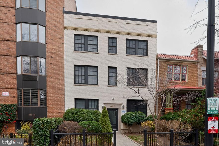 1821 T Street NW offers a rare nine-unit apartment building in the heart of Adams Morgan, featuring a desirable mix of studios, one bedrooms, and a two-bedroom residence (total of 9 units). Fully renovated in 2020, the property includes communal laundry, upgraded systems, separately metered electricity, and one parking space located at the rear of the building.

Five units are currently occupied, many of which are government-funded and tenant-subsidized (Units 101, 201, 301, and 302). Four units are vacant and available for immediate tour and lease up (Units 102, 202, 203, and 303).

This asset presents exceptional value-add potential through stabilization and full occupancy, with strong rent growth opportunities in one of DC's most sought-after rental corridors. Ideally positioned steps from Harris Teeter, Meridian Hill Park, Woodley Park, Dupont Circle, and U Street. TOPA status is compliant.