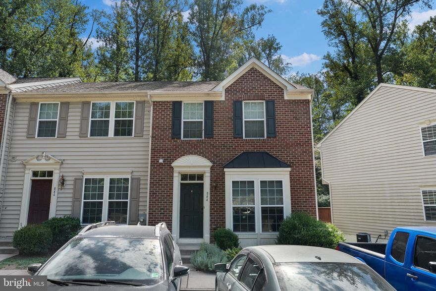 Beautiful brick, 3br 3.5-bathroom, end-unit townhouse on a quiet cul-de-sac just one mile from UVA! The living room is light filled with a front bay window and 2 side windows; the kitchen is bright with French doors and 2 windows.  The kitchen is enhanced by granite counters, an island with room for stools, dining area, updated appliances, a pantry, and a bar on the living room side of the granite counter. Step outside through the French doors to enjoy the private deck which backs to trees. The lower level offers flexible space for a large family room, office, rec room, guest suite or multi-generational living: including, a full bathroom and large walk-in closet. Upstairs there are 3 bedrooms with generous closets and 2 full bathrooms.
Short walk to Forest Hills Park and just a walk or bus to nearby UVA hospital, University and Downtown.