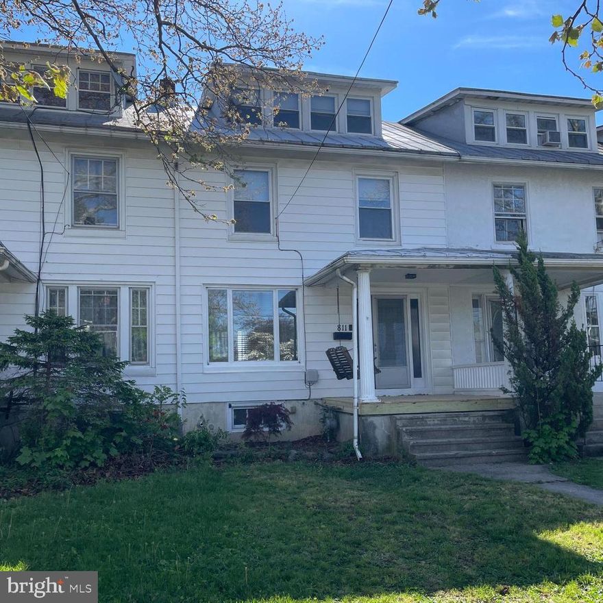 Plenty of space in this large townhome in Shoemakersville! Great location-- Close to the park, restaurants, playground & pool! 3 floors with plenty of bedrooms & closets for everyone.  Sq footage on tax assessment of 1120 is only the 1st 2 floors so sq footage of 1500 is estimated to include 3rd floor. Public parking in the rear of the home is available for off street parking with plenty of on street parking in the front.  Gas Heat!  Roof was just coated April 2026!  Any type of financing is possible (FHA, USDA, VA etc)