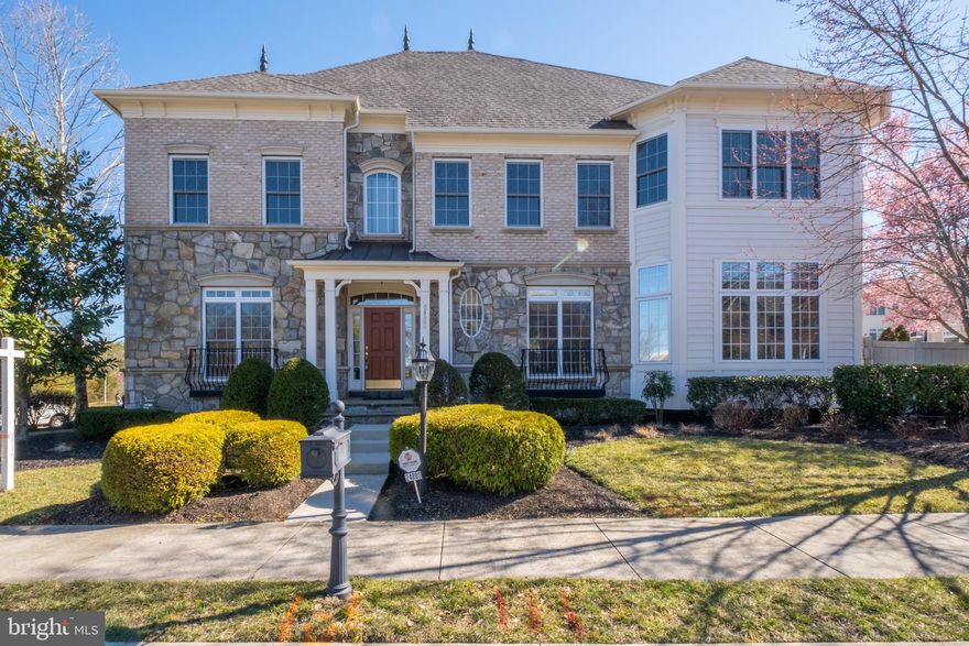 Beautiful home with tons of upgrades! 5 bedrooms and office, 4.5 Bath, 2 fireplaces, 2 car garage, over 4500 sq feet, hardwood, ceramic tiles, gourmet kitchen with oversized island, stainless steel appliances, cooktop, range hood, built-in microwave, double oven, custom coffered ceiling in the family, kitchen, breakfast area and master bedroom, textured wallpaper in the family/dinning room with mirrors, build-in speakers throughout the house, & sprinkler system. Large master bedroom with walk-in closets, fire place and wet bar & huge luxury masterbatch. Second bedroom with full bath, third & forth bedroom with shared bathroom with double sink vanity. Finished basement with wet bar (built-in microwave, fridge & dishwasher) and a theater room. Built-in book shelves and large rec room.  This house gives you space and everything you need!! You must see it in person!!