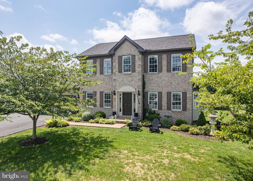 OPEN  HOUSE  CANCELLED  - due to contract acceptance. Pride of Ownership shows in this 4 bdrm., 2.5 bath colonial in beautiful Foxleigh Meadows. An eye for design and functionality shows with the updates and remodeling. Enjoy the open living/dining area, office with built-ins and window bench or formal dining room to be used as you wish, all with hardwood floors and 9’ ceilings. Gas fireplace, large windows throughout, bright kitchen with SS appliances, pantry, butcher block island and granite countertops. Laundry on main level with gas dryer and custom built ins. All 3 bathrooms have been thoughtfully updated. Primary has cathedral ceilings, 2 custom walk-in closets and mantled fireplace. Hardwood flooring in 3 upstairs bedrooms. Partially finished basement with movie room and office, with room left for rough in for full bath and plenty of room for storage. 1 year old (40 yr architectural shingles) roof, storage shed, raised vegetable garden, over-seized 2 car garage and widened driveway situated on .63 acres. Gas heat, gas tankless water heater, no City taxes, no HOA, low maintenance, energy efficient home with access to interstate, schools, and shopping. All this and a 1-yr home warranty. Won’t last long!