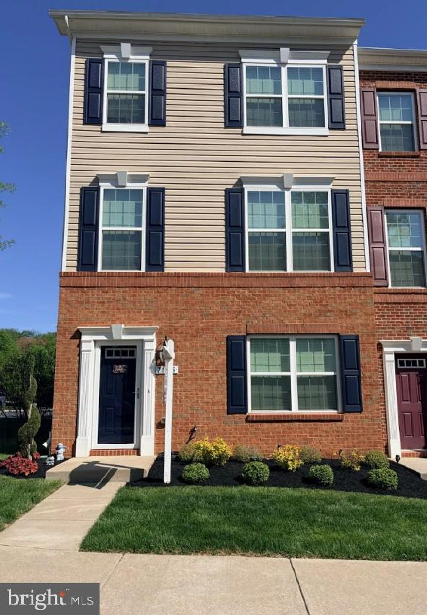 Check this out!  The seller has been sprucing up this gently used,  upgraded 2 car garage, 3 story end unit, to be almost new!   Fresh paint, even caulking was stripped and redone; carpets cleaned; house, deck, driveway power washed; landscaping refreshed.  Chair molding added in living room.  New hot water heater with leak sensor added in 2024.   Composite indoor shutter/blinds added throughout the home.  Two car garage floor has epoxy coating; upgraded garage door rollers were installed in 2022.  New exterior exhaust baskets (bird protection) were installed in 2023.  Leaf Filters were installed in 2022.  This home is better than new construction.  It looks like new, but has so many upgraded features you'd have to add if it were new construction....blinds, drapes, epoxy garage floor, gutter filter, bird baskets over vents so you won't have birds in your attic.   Hurry to see this like-new home and make it yours!