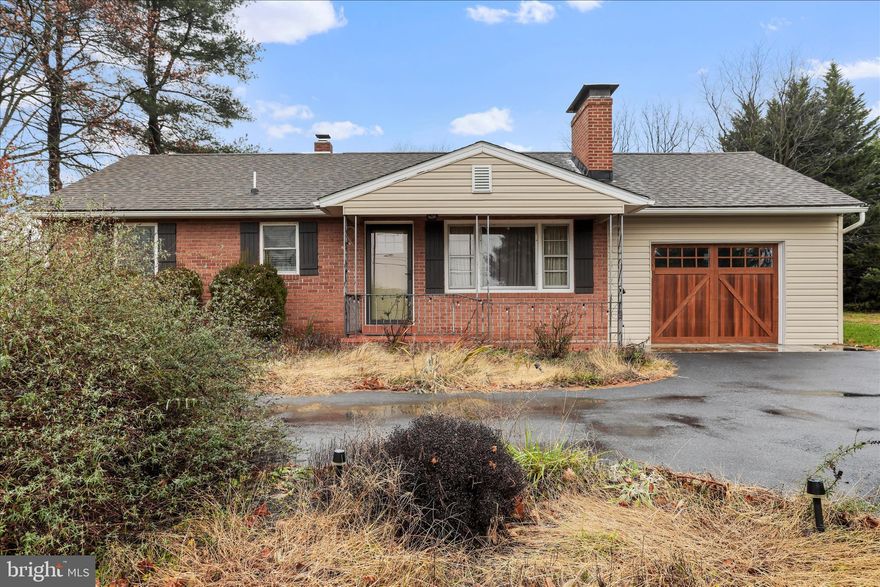 Welcome to this beautifully maintained all-brick rancher situated on a picturesque one-acre lot surrounded by pastoral and mountain views. Offering two bedrooms and one full bath, this home provides comfortable single-level living in a peaceful rural setting while still being conveniently located.
Step outside and discover the property’s standout feature—an impressive, recently built 30' x 48' x 16' top-of-the-line pole barn. Perfect for hobbyists, contractors, car enthusiasts, or RV owners, this structure includes: separate underground electric service, fully insulated interior, epoxy-coated concrete floors, two mini splits to condition the space, four overhead garage doors with remotes for easy access and a dedicated office space. You are sure to be impressed, Additional exterior features add even more value, including an RV dump station with water supply, rear chain link fencing, and a storage shed that conveys with a riding lawn mower.  Enjoy peaceful mornings and quiet evenings surrounded by serene landscapes, open skies, and the tranquility of country living. This property combines charm, functionality, and privacy—a rare find in a truly serene location.  Close to the ammenities of Shepherdstown, you will find downtown Shepherdstown feels like stepping into a well-kept 18th-century village. Most of the buildings are historic, and everything is close together, so you can park once and explore on foot. Expect unique  storefronts and lots of preserved architecture. You can wander without a plan and enjoy all the town has to offer. Most cafés, shops, and restaurants are within a 5-minute stroll of each other. The town feels peaceful and lived-in — not touristy or commercial.P op into a local book store with character, find handmade crafts and local art, antiques and vintage treasures, outdoor and bike shops, cozy gift shops and specialty stores. It’s the kind of town where you walk into a store and end up chatting with the owner. If this sounds like something you are looking for, schedule your showing today and make this your home.
