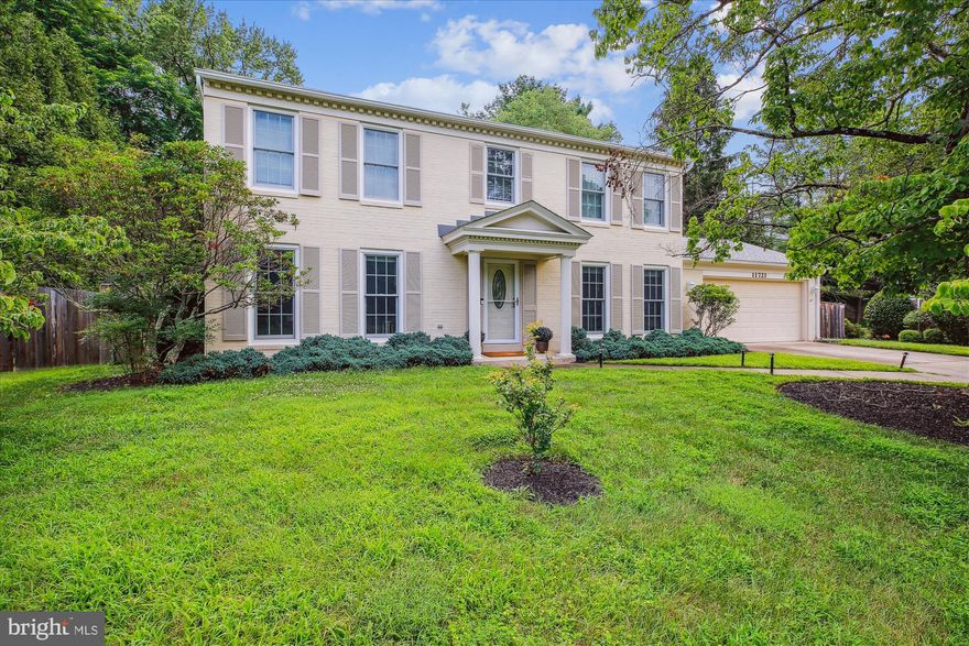 Charming Brick Colonial in Sought-After Roberts Glen
Welcome to this beautifully updated brick colonial nestled in the desirable Roberts Glen community—just minutes from Potomac Village and I-270. This elegant home combines timeless character with modern upgrades, featuring an all-brick façade, newer roof, and fully replaced siding.
Set on a spacious 1/2-acre lot, the property sits back from the street for added privacy while offering abundant open green space in the back—perfect for outdoor activities, play, or quiet relaxation.
Step inside to find gleaming hardwood floors throughout and a thoughtfully designed floor plan. The renovated kitchen boasts designer cabinetry, quartz countertops, stainless steel appliances, counter seating, and a cozy breakfast nook. The adjacent family room features custom built-ins, a wood-burning fireplace with a new chimney liner, and has been opened up to flow seamlessly into the show-stopping sunroom.
Flooded with natural light, the expansive sunroom offers cathedral ceilings, wraparound windows, and climate control—making it a perfect space for year-round enjoyment. From here, step out to a beautifully landscaped backyard oasis complete with lush lawn, mature trees for privacy, and extensive hardscaping with pavers—ideal for entertaining.
Upstairs, you’ll find four generously sized bedrooms, including a spacious primary suite with a walk-in closet, dressing area, and in-suite bath. One of the secondary bedrooms is perfect for a home office or guest room.
The finished lower level offers tremendous potential with a large recreational area and abundant storage space—ready to be transformed into an additional bedroom, bathroom, or home gym.
Additional highlights include:  All new windows, new 2.5 ton HVAC unit, fully renovated powder room, ceiling speakers in family room & sunroom, new recessed lighting throughout, recently updated landscaping and hardscaping.
With extensive upgrades, inviting living spaces, a beautiful lot, and an unbeatable location, this lovely home is move-in ready and not to be missed!