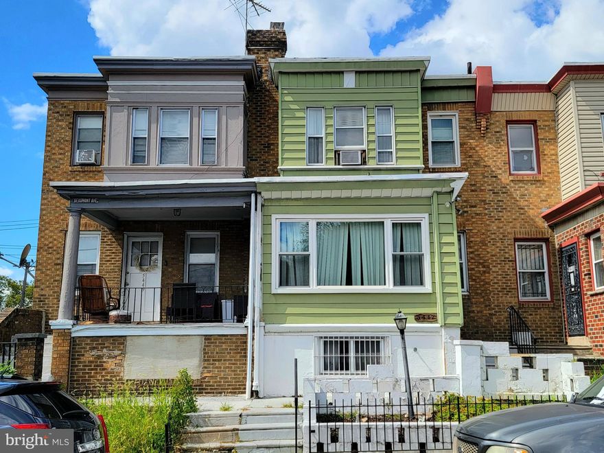 Welcome to 5447 Beaumont Avenue in the Kingsessing section of Philadelphia. This three-bedroom, one-bathroom home comes with a one-car garage and rear deck. It offers strong bones, generous living spaces, and tremendous potential for the savvy buyer or investor. Whether you are looking for your next fix & flip, rental property, or you are a first-time buyer eager to build equity, this home delivers plenty of  opportunity.

The enclosed front porch greets you with natural light and provides a versatile bonus space that can serve as a sunroom, mudroom, or office. Inside, the main level features a spacious living room, a full dining room, and a functional kitchen. A rear nook connects to the back deck, which overlooks the alleyway, and leads to the rare off-street garage parking.

Upstairs are three well-sized bedrooms with ample natural light along with a full bathroom. The lower level includes a basement with laundry, workshop space, and plenty of storage. The property will need updating, but improvements such as flooring, paint, and modern finishes, will quickly increase its value. The layout, natural light, and garage, are features that set this home apart from many others in the area.

Kingsessing offers convenient access to Center City, University City, schools, parks, and public transportation. Renovated homes nearby are commanding prices in the  200k-220k range, making this property a strong candidate for a profitable renovation or a long-term rental investment. 

Schedule your showing today and take advantage of the opportunity to bring your vision to life at 5447 Beaumont Avenue. Property sold As-Is.