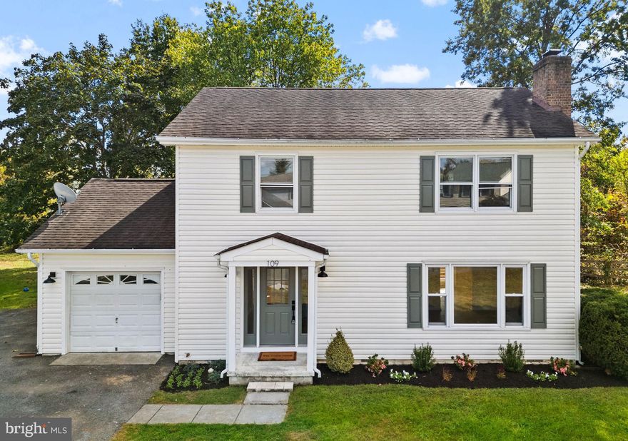 Welcome to this beautifully renovated colonial home! This home features brand new HVAC, new flooring, a brand new kitchen, new appliances including washer and dryer, and 3 newly renovated bathrooms. An open concept floor plan and large deck with private backyard make this home ideal for entertaining!