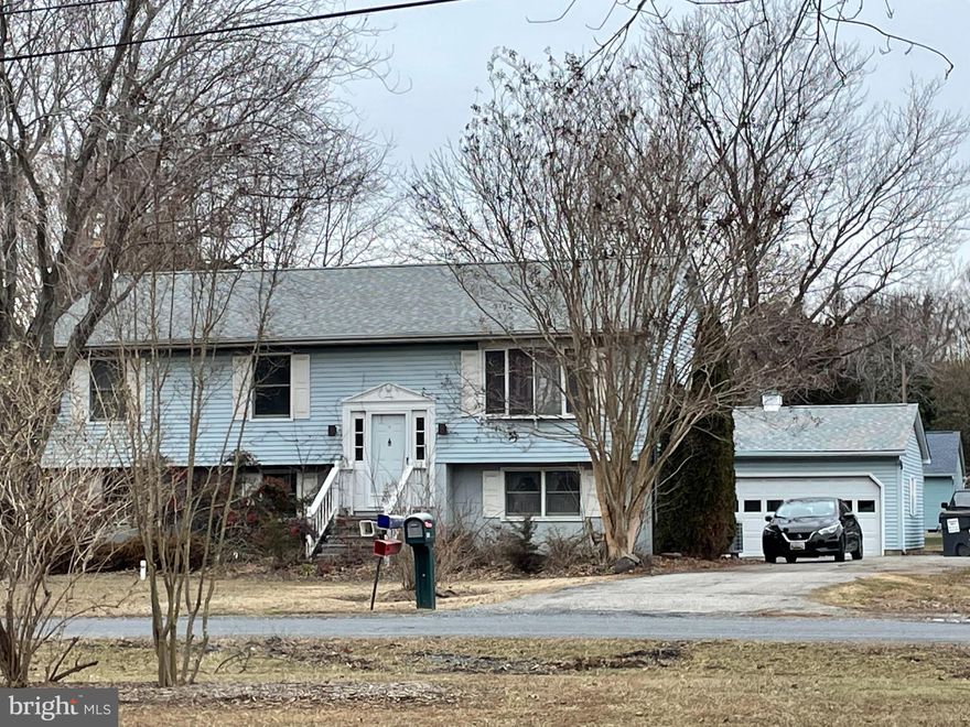Large Split Foyer with 2 car detached garage, the home is being sold as-is
As-is addendum is required
Water Privileged Community. Huge Beautiful Yard W/Large Deck, Great for Cook Outs! Plenty of Room for Parking/Large Driveway; and garage Close to Community Beach, Romancoke Pier, Kent Island Trail and Kentmoor Restaurant.

Appraisal in hand for $400,000
